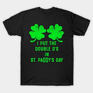 Shamrock Boobs St Paddys Day T-Shirt